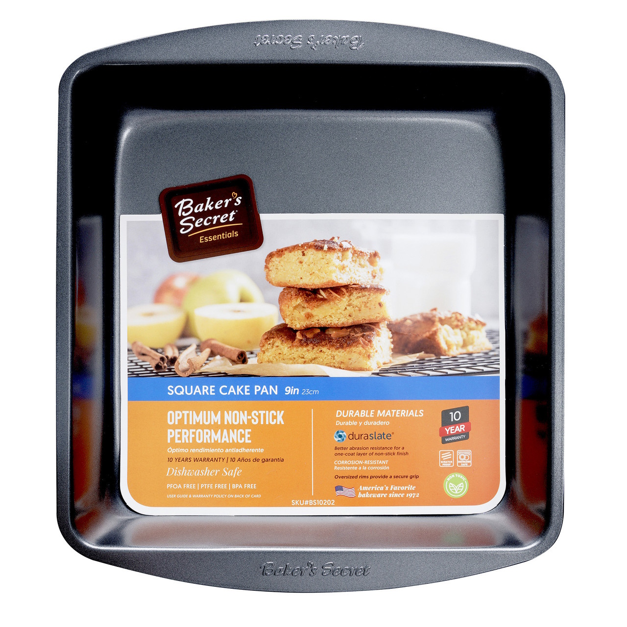 Bakers Secret Square Pan 26.7X25X5CM-2