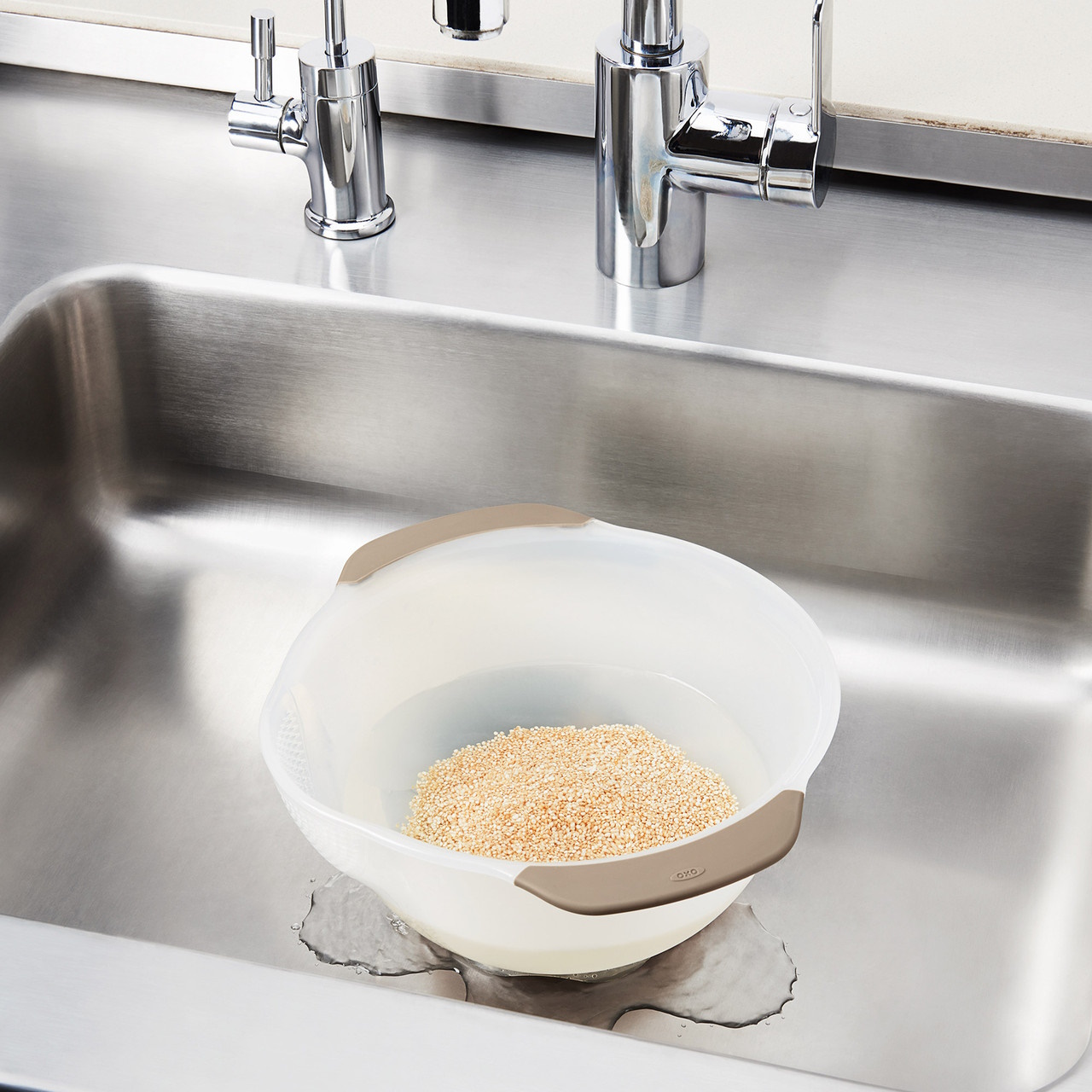 OXO GG Rice & Grain Washing Colander-4
