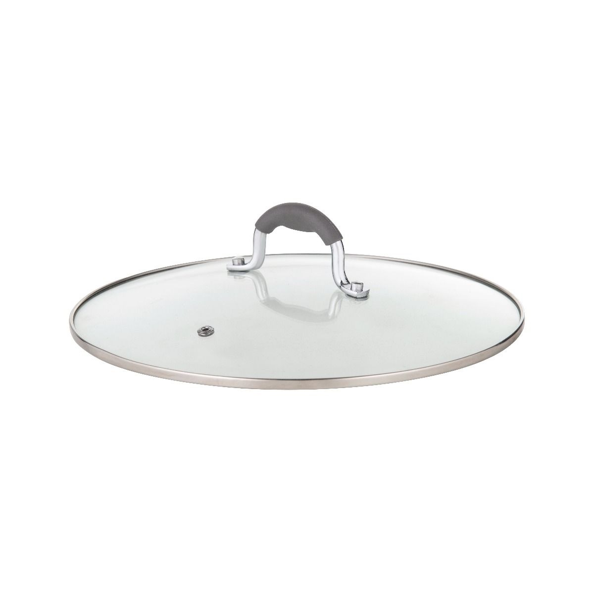 Davis & Waddell Glass Lid With Silicone Handle 26cm Stainless Steel 26x26x6.5cm