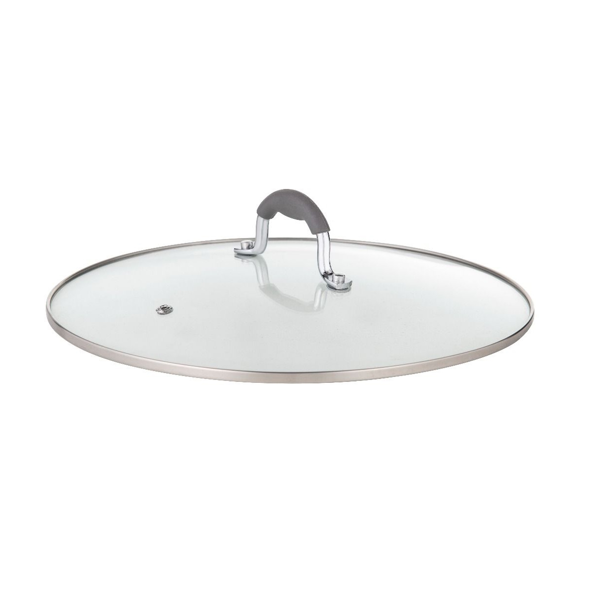 Davis & Waddell Glass Lid With Silicone Handle 26cm Stainless Steel 28x28x7cm-2