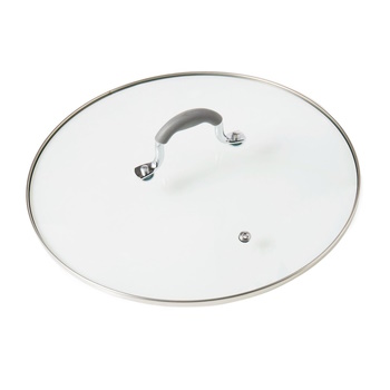 Davis & Waddell Glass Lid With Silicone Handle 26cm Stainless Steel 28x28x7cm