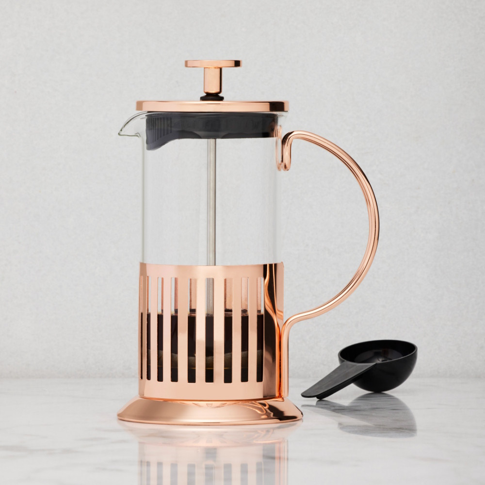 Maxwell & Williams Blend Colombia Plunger 350ML Rose Gold Gift Boxed-2