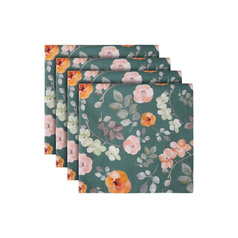 Maxwell & Williams Arcadia Cotton Napkin Set of 4 45x45cm-4
