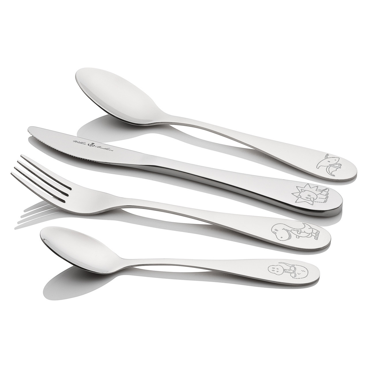Wilkie Brothers 4Pc Kids Cutlery Dinosaur-3