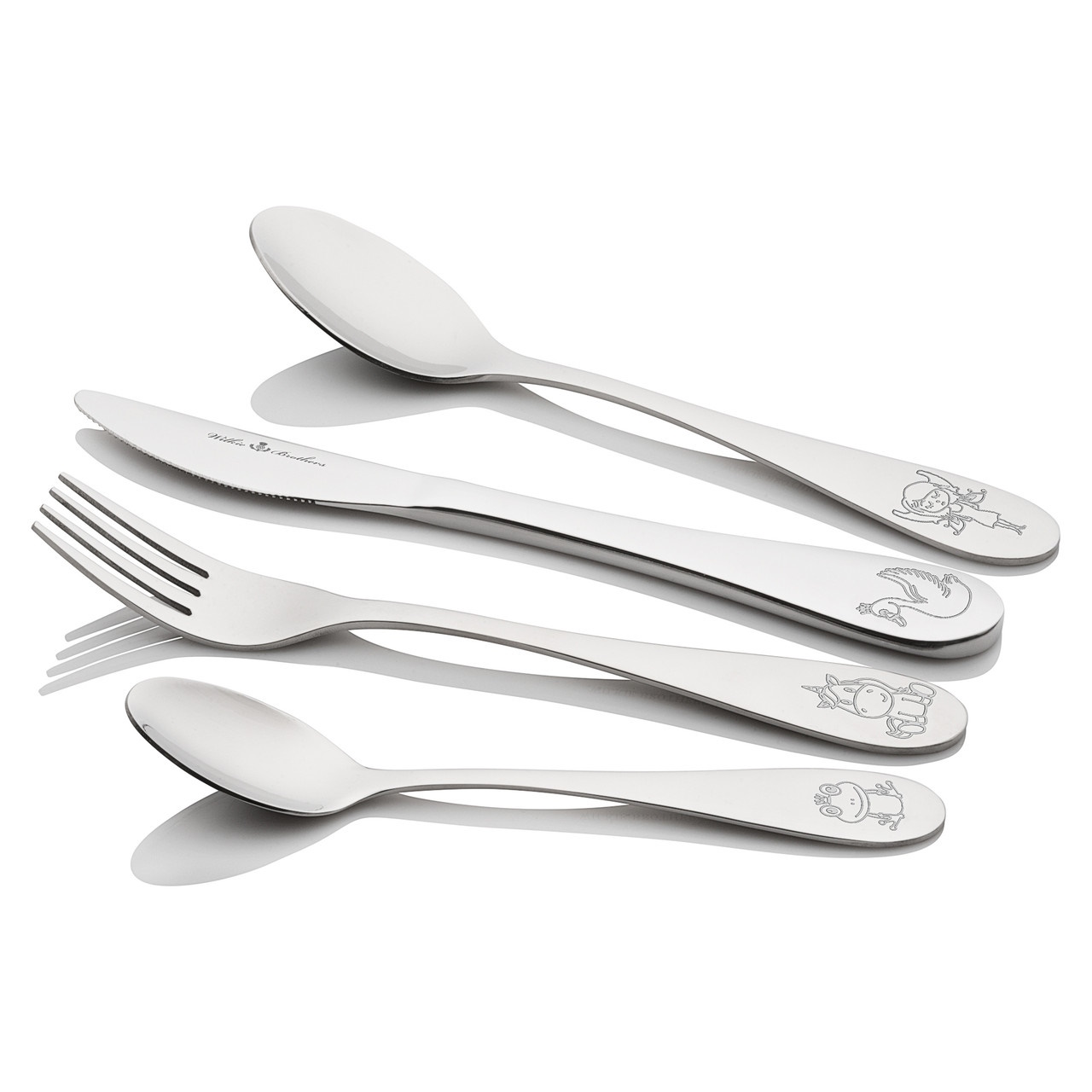 Wilkie Brothers 4Pc Kids Cutlery Fairytale-3