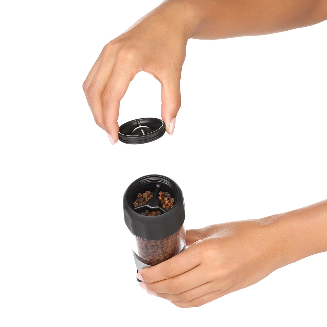 OXO GG Accent Mess-Free Salt & Pepper Grinder Set-4