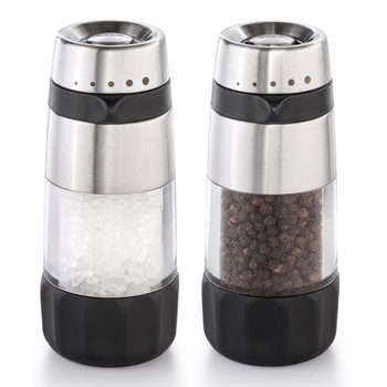 OXO GG Accent Mess-Free Salt & Pepper Grinder Set