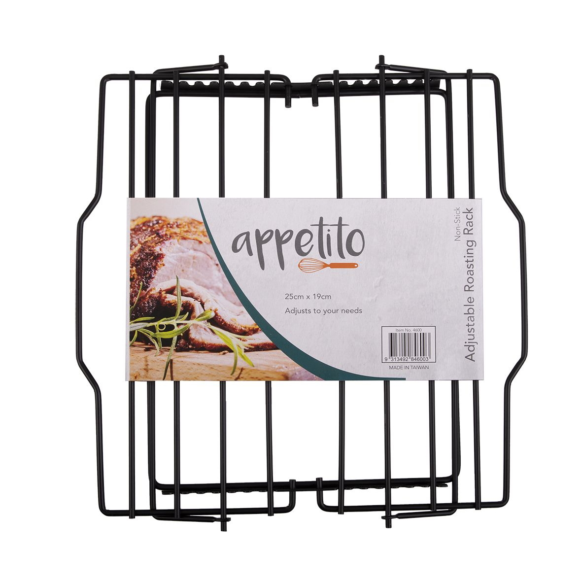 Appetito Non-stick Adjustable Roasting Rack-3