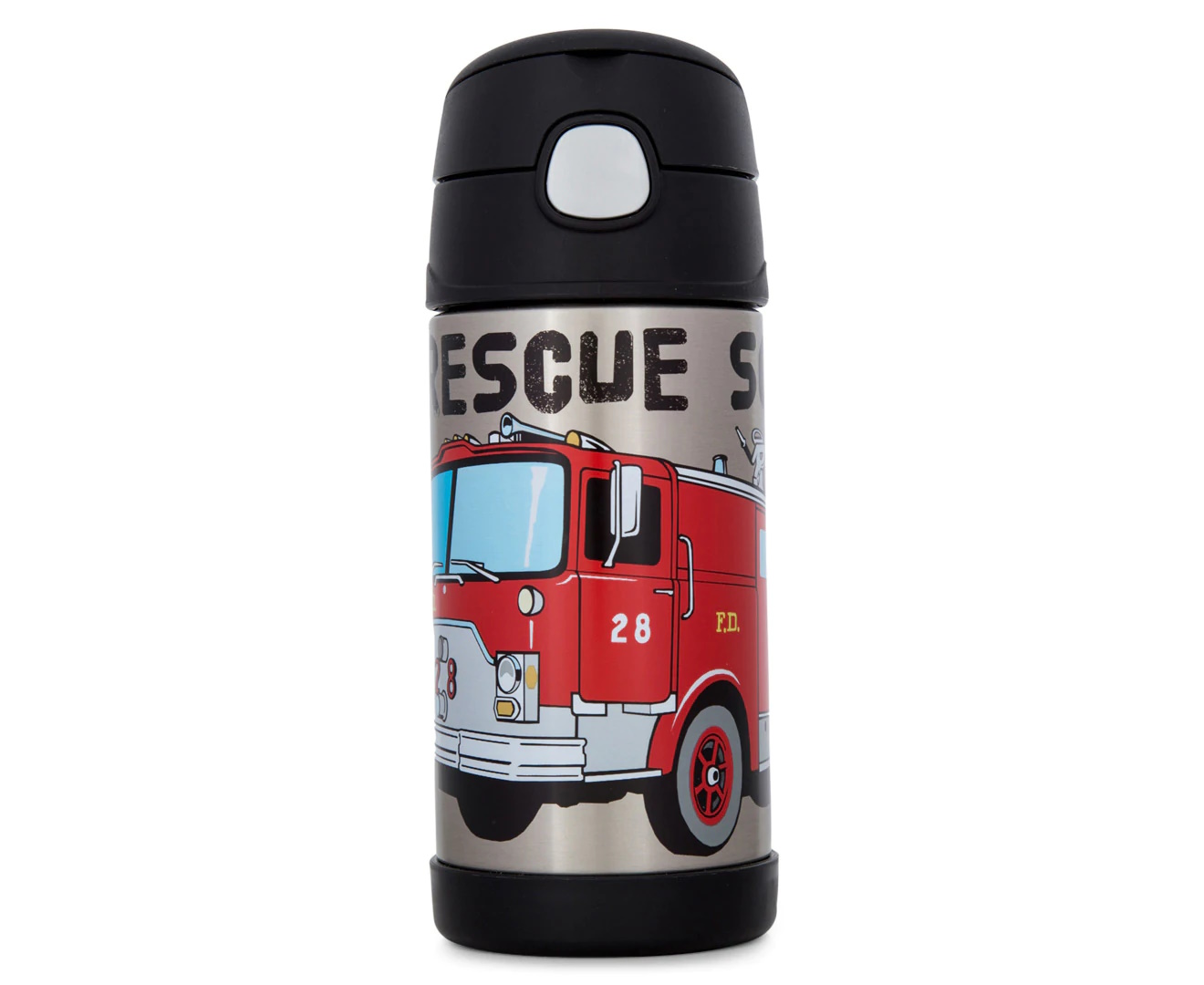 Thermos FUNtainer Insulated Drink Bottle, 355ml - Fire Truck-1