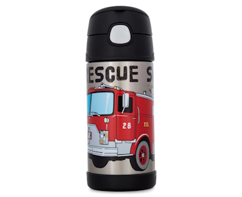Thermos FUNtainer Insulated Drink Bottle, 355ml - Fire Truck