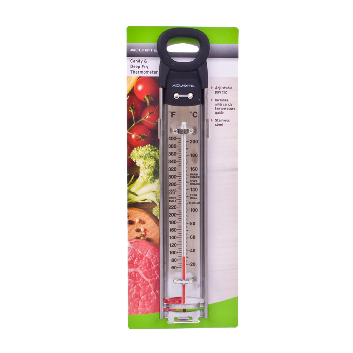 Acurite Stainless Steel Deep-fry - Confection Thermometer (Celsius)-3