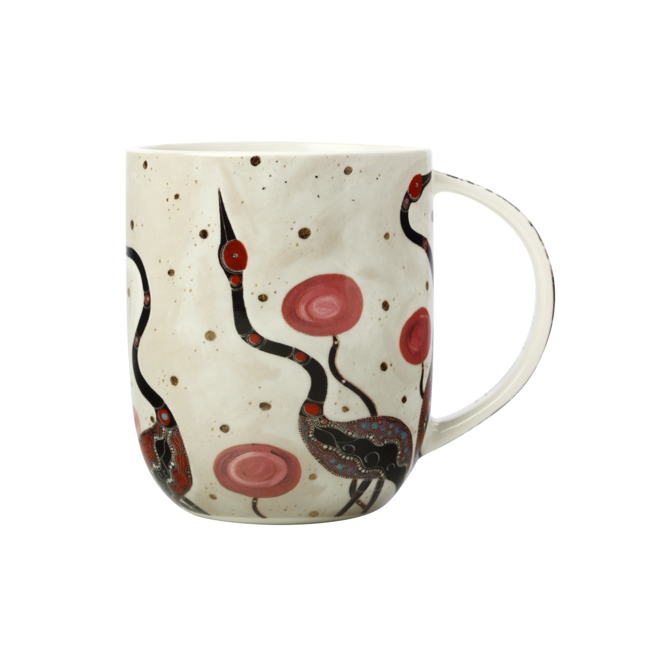 MW Melanie Hava Jugaig-Bana-Wabu Mug 440ML Brolgas Gift Boxed-3