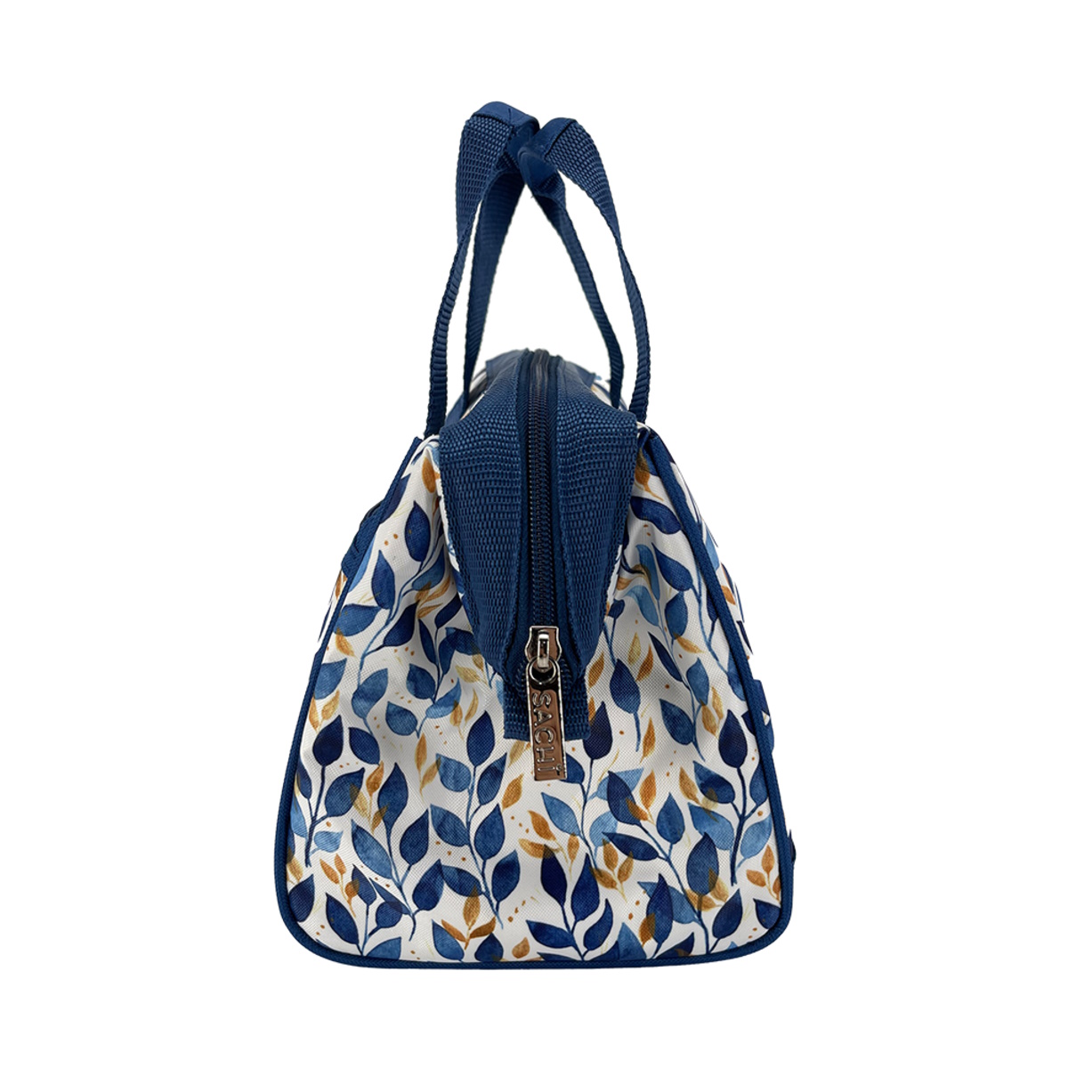 Sachi Style 34 Insulated Lunch Bag - Royal Leaves-4