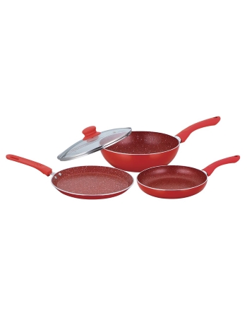 Wonderchef Royal Velvet Plus Set Red