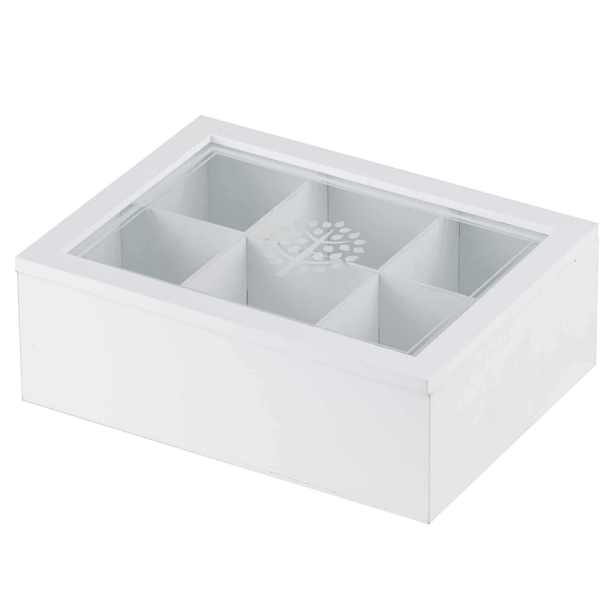 Ashdene Tea Time Accessories 6 Compartment Tea Box-2