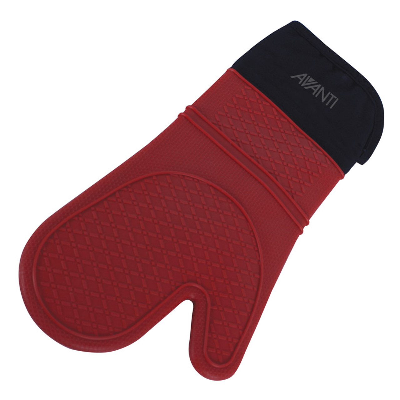 Avanti Silicone Oven Glove-Red