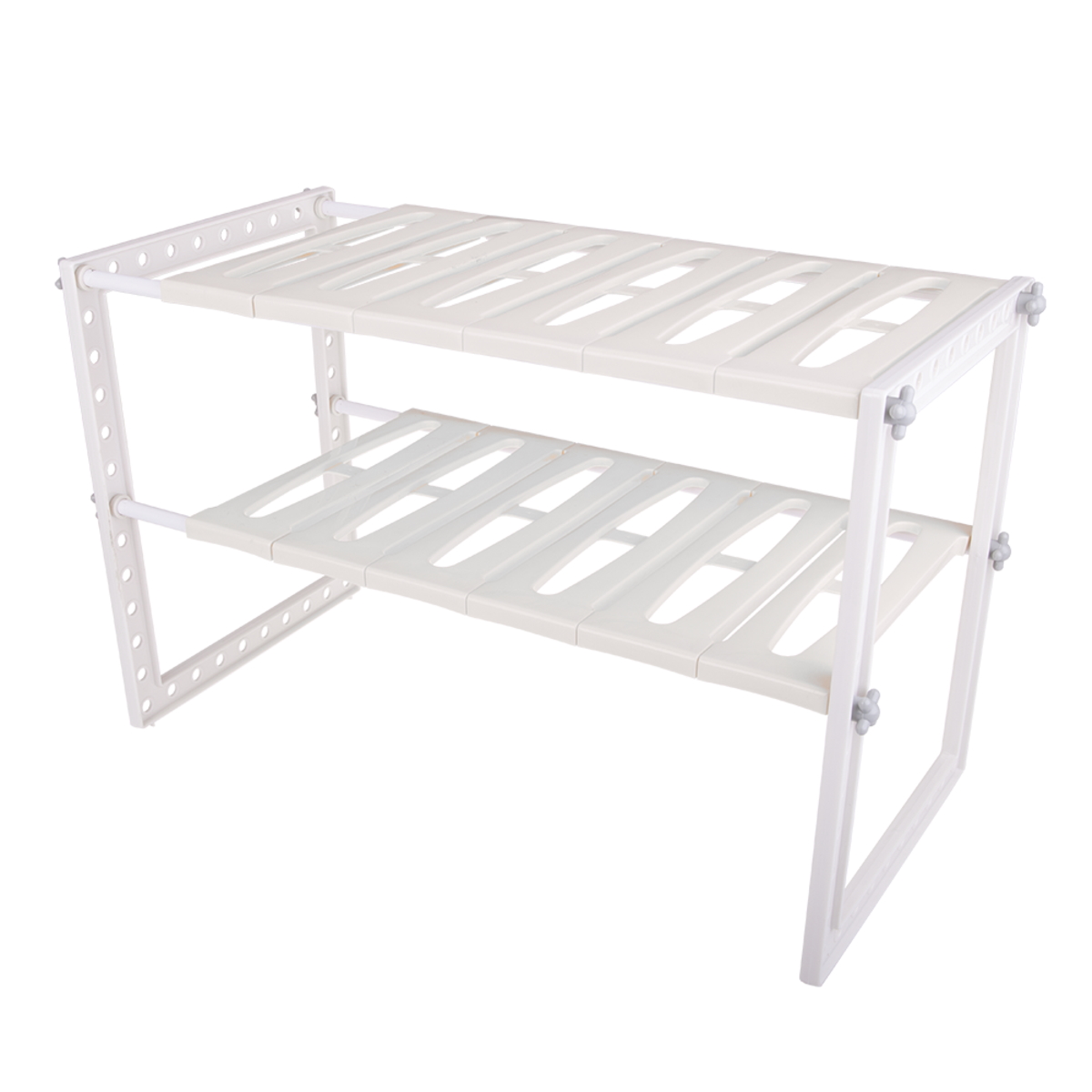 D.line Expandable Under Sink Organiser - White-1