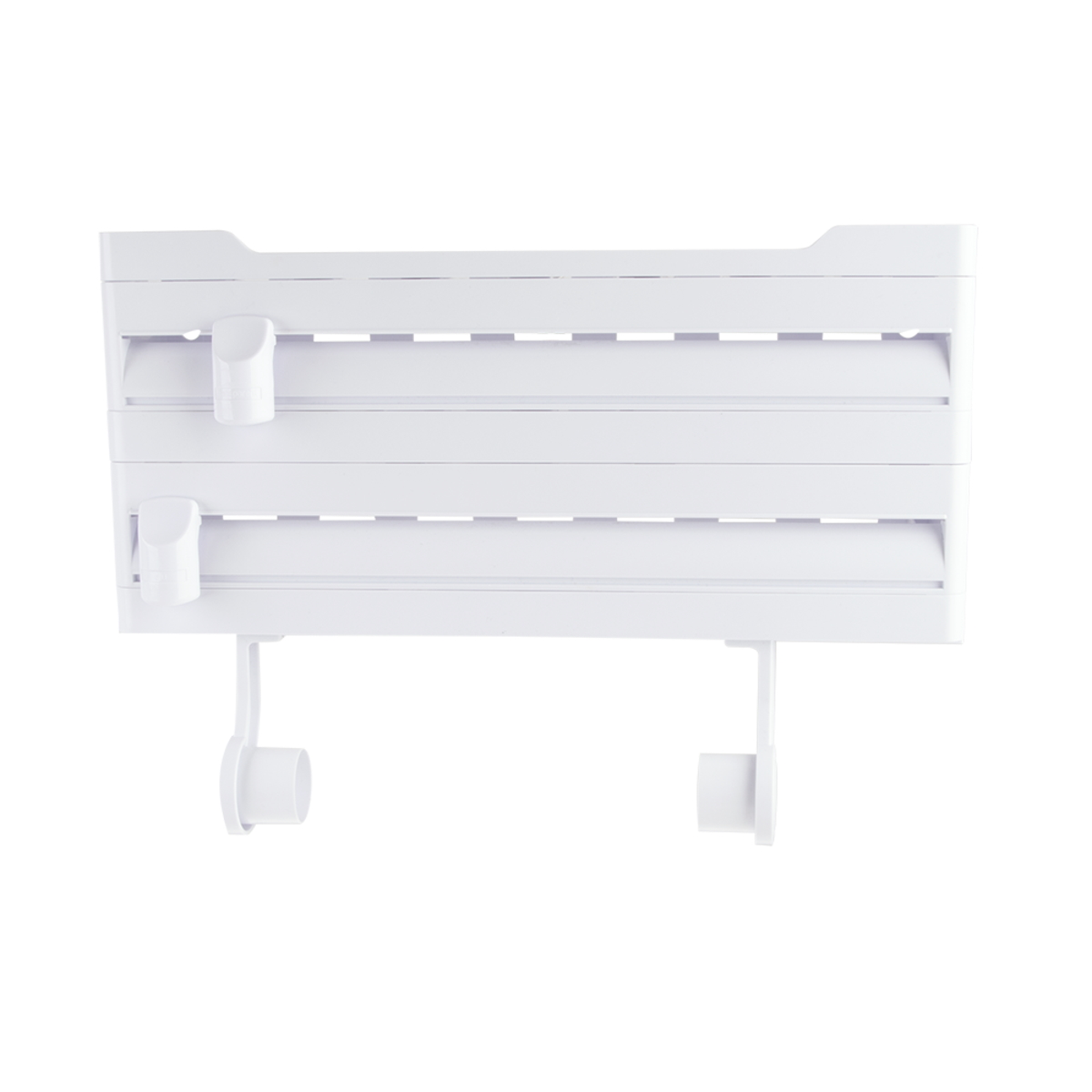 Appetito Wall Mount Kitchen Roll Dispenser - White-2