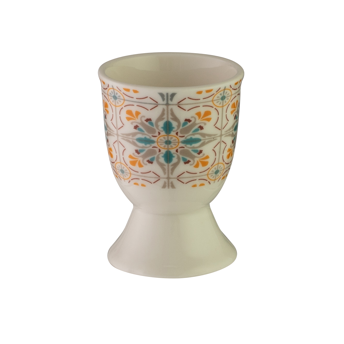 Avanti Egg Cup - Arabesque Tile Taupe-4