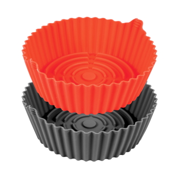 Avanti Airfryer Round Silicone Insert - Set of 2 20 x 19 x 7.5cm