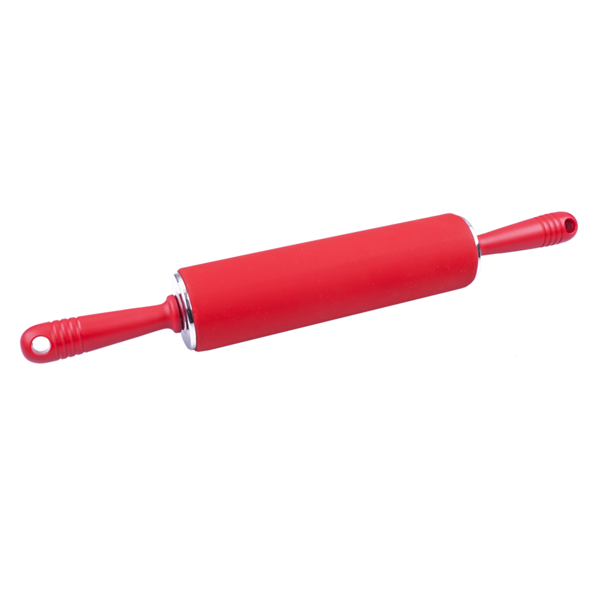 Daily Bake Silicone Rolling Pin 49 X 6cm Dia. - Red