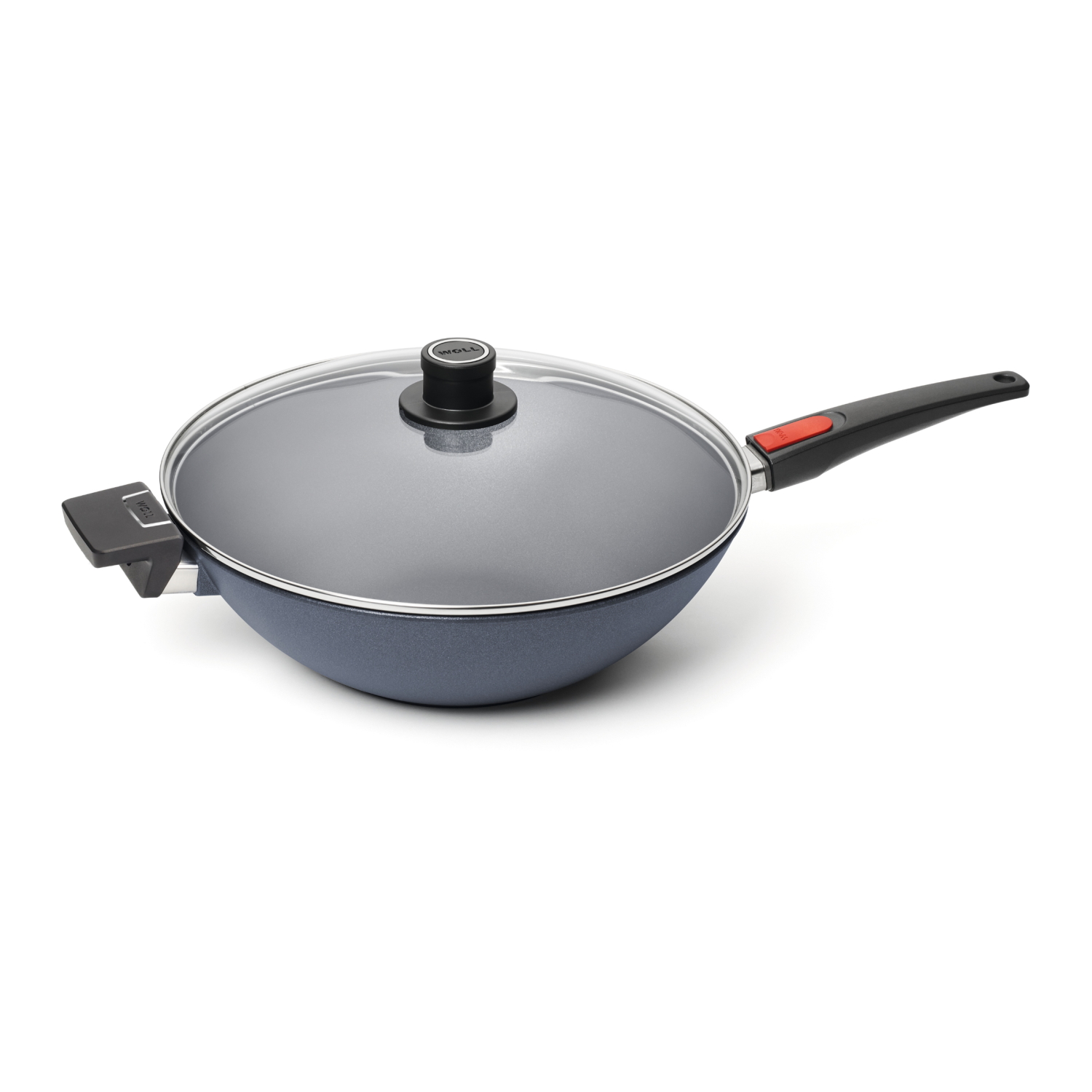 WOLL Diamond Lite Detachable Handle Induction Wok 34cm & Lid-1