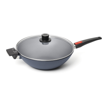 WOLL Diamond Lite Detachable Handle Induction Wok 34cm & Lid