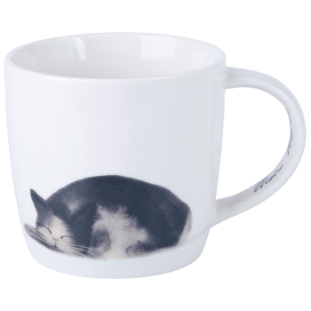 MW Marc Martin Feline Friends Mug 400ML Afternoon Snooze Gift Boxed