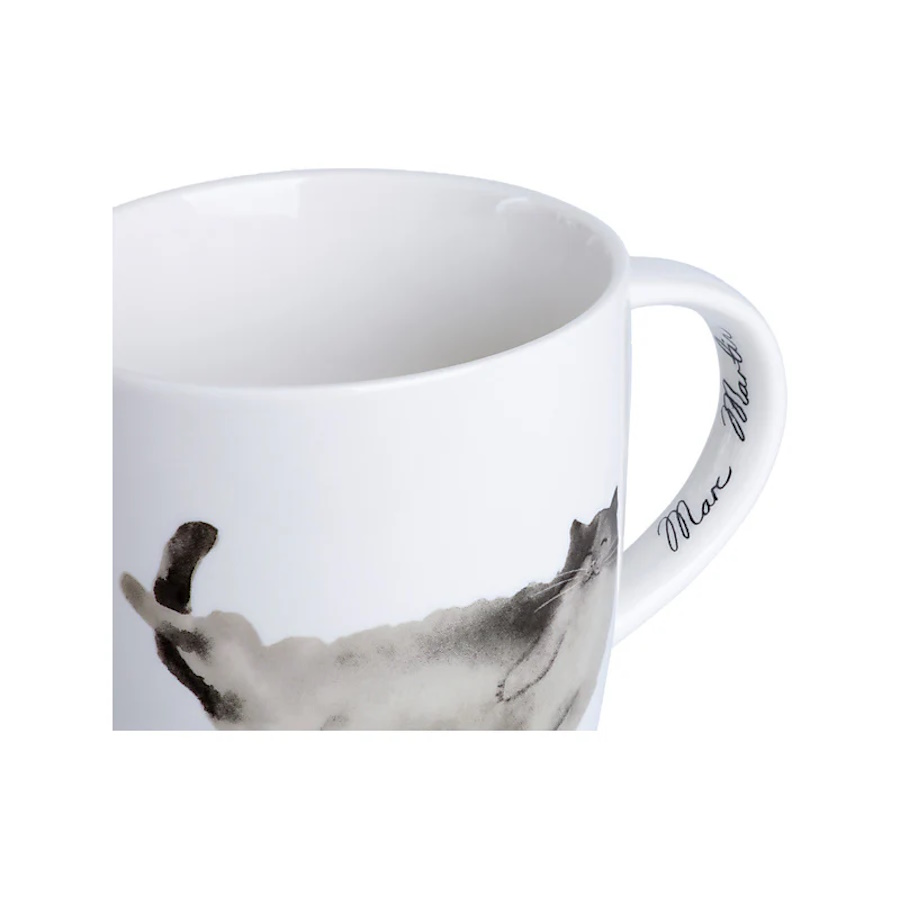 MW Marc Martin Feline Friends Mug 400ML Belly Up Gift Boxed-2