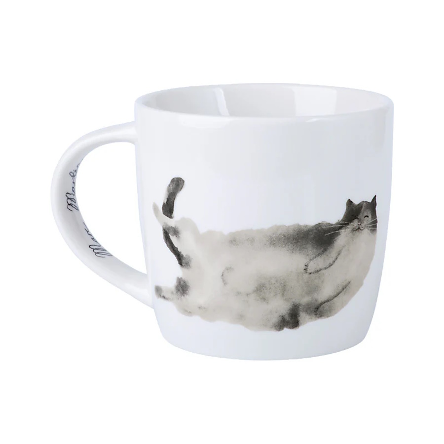 MW Marc Martin Feline Friends Mug 400ML Belly Up Gift Boxed-3