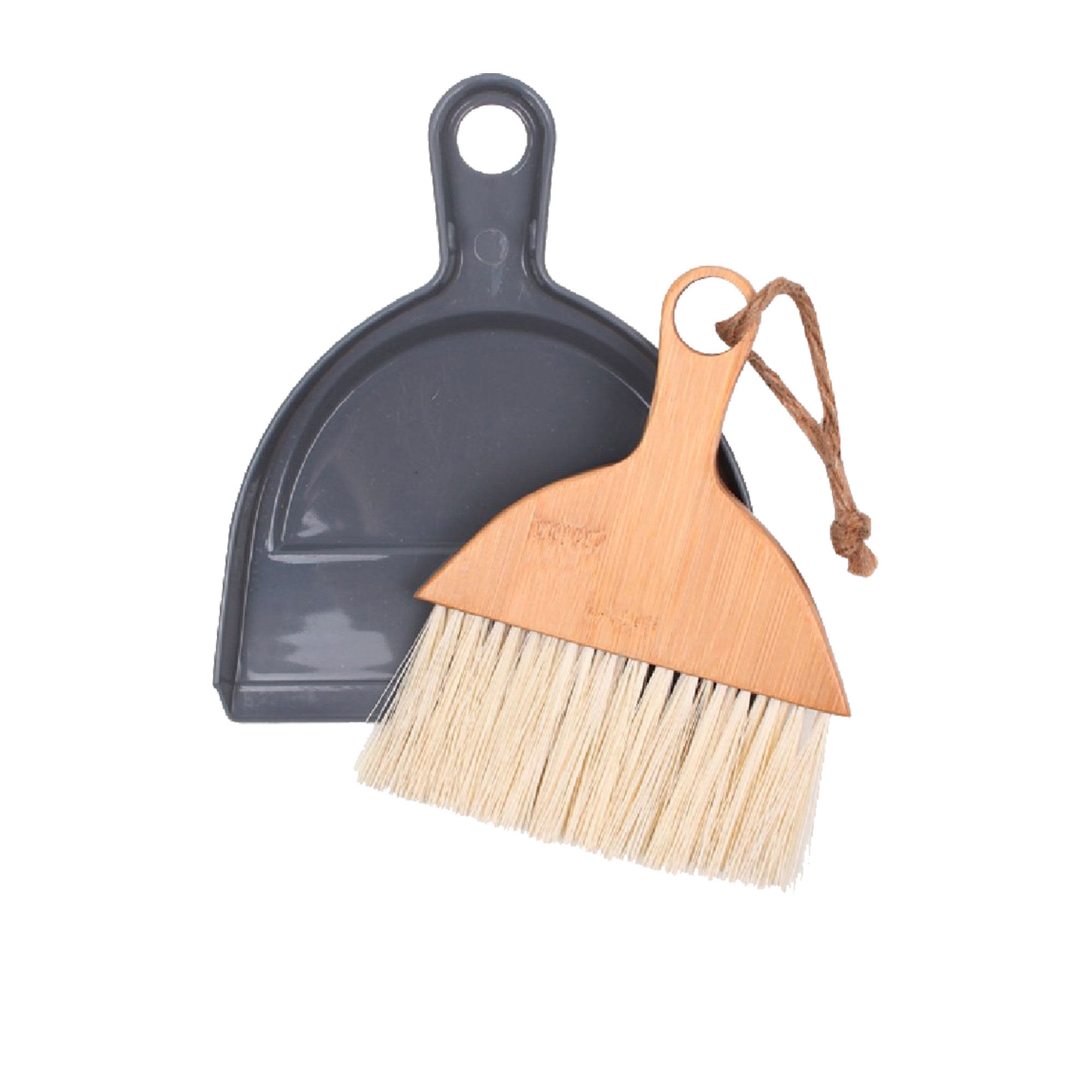 White Majic Eco Basics Mini Dustpan + Brush