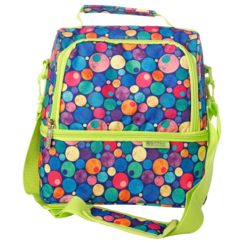Maxwell & Williams Kasey Rainbow Be Kind Insulated Picnic Cooler Bag Dots
