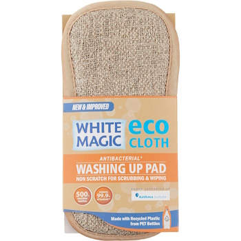 White Magic Washing Up Pad - Pebble