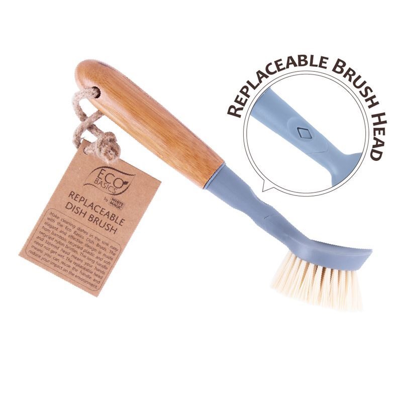White Magic Eco Basics Replaceable Dish Brush-4