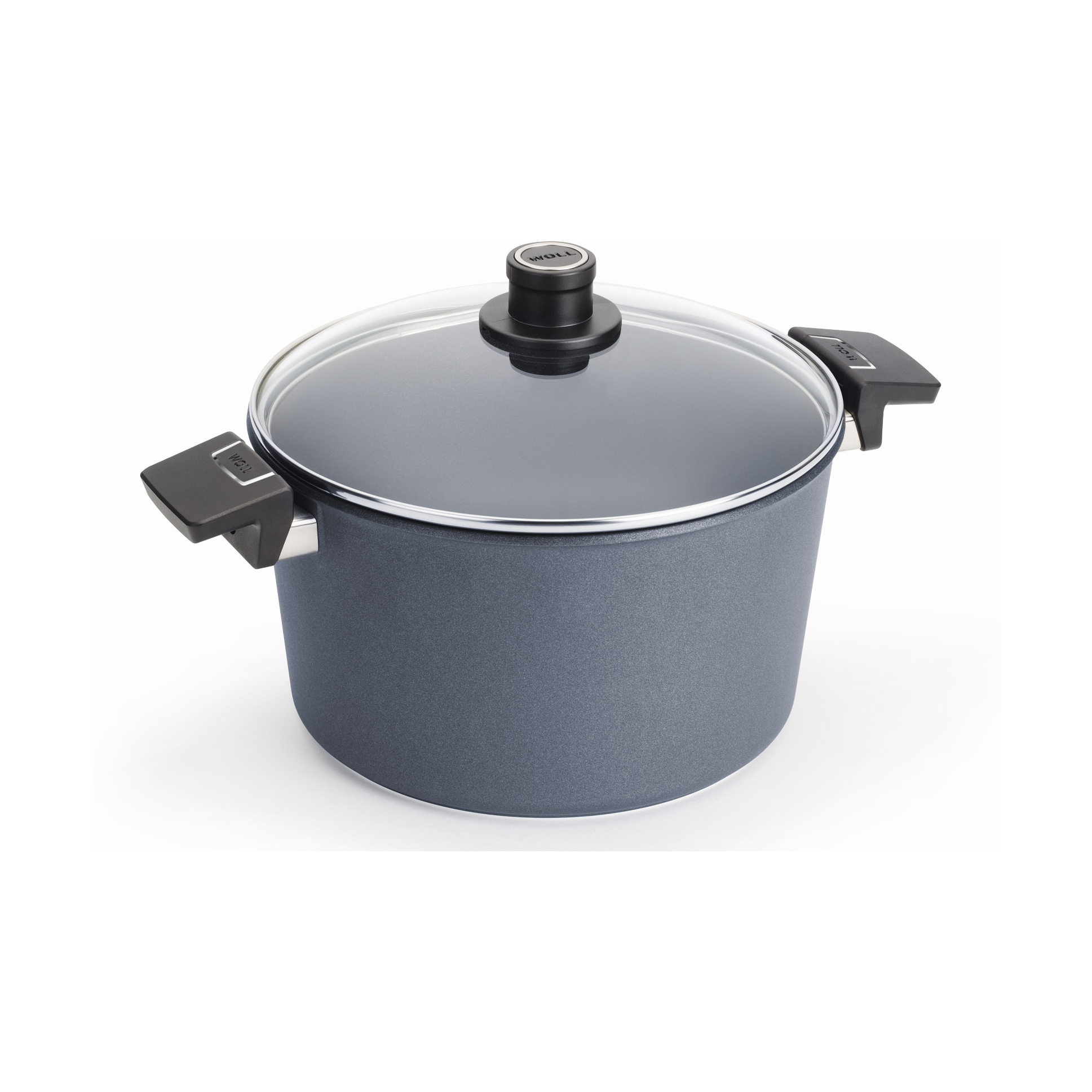 Woll Diamond Lite Fix Handle Induction Stock Pot 28cm 7.5L With Lid Gift Boxed