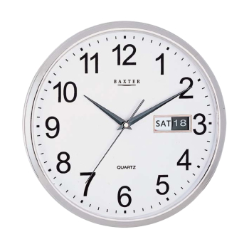 Baxter Windsor W/Clock D&D 32cm Silver