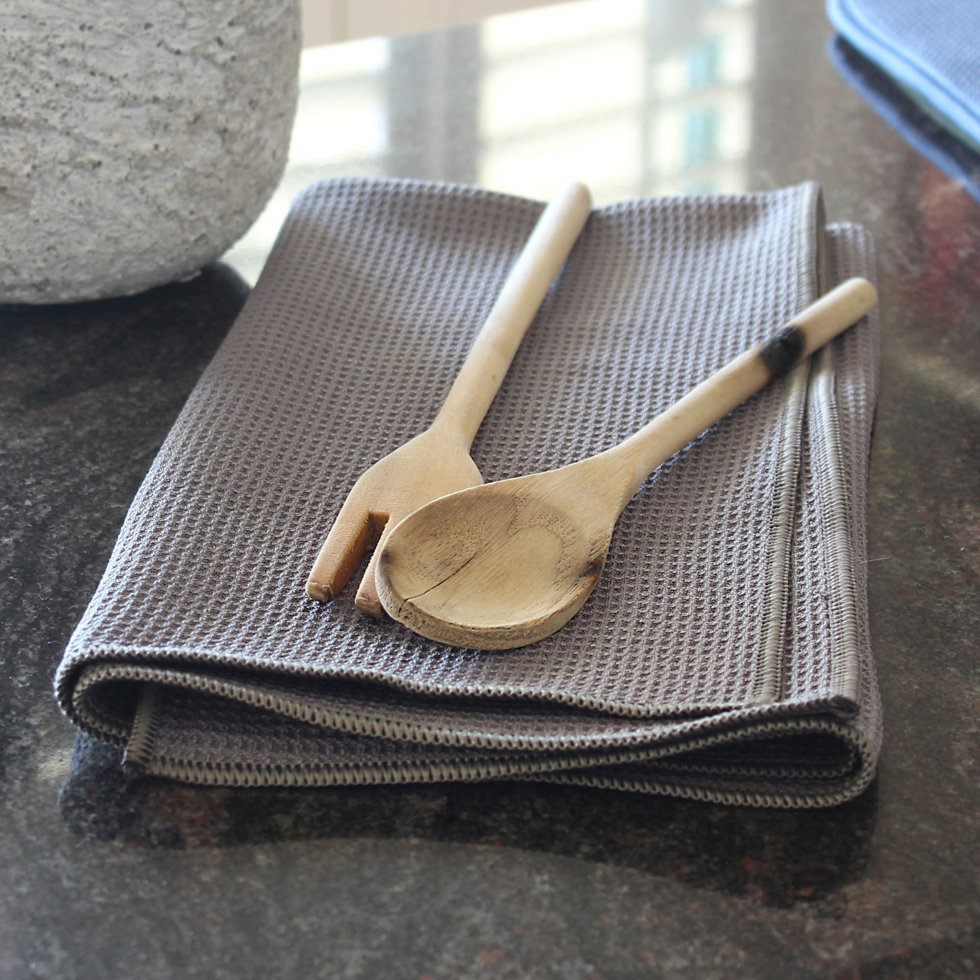 White Magic Tea Towel Single Charcoal-4