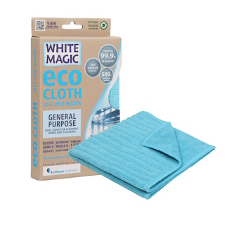 White Magic Microfibre General Purpose Eco Cloth