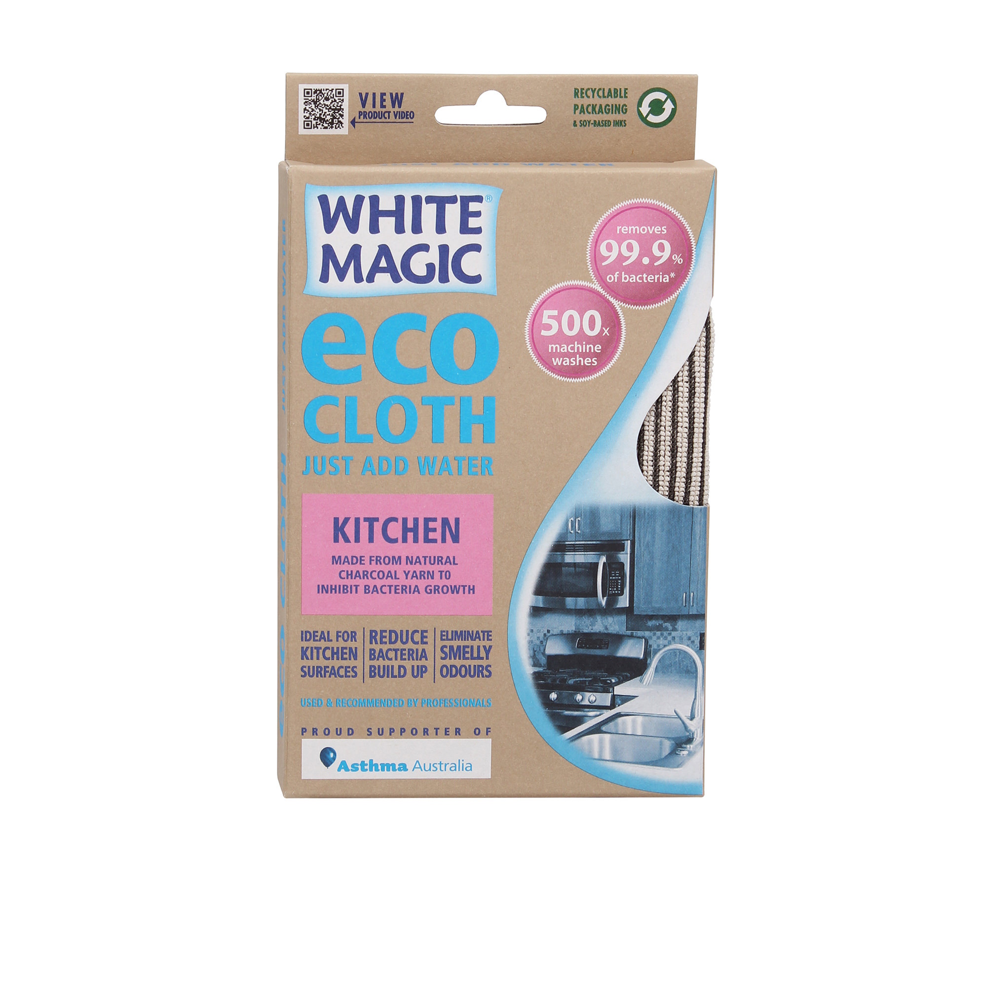 White Magic Microfibre Kitchen Eco Cloth