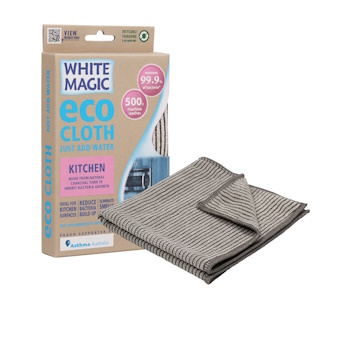 White Magic Microfibre Kitchen Eco Cloth