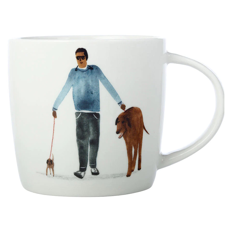 Mxxwell & Williams Marc Martin BFF Mug 400ML Big Dog Little Dog Gift Boxed-3