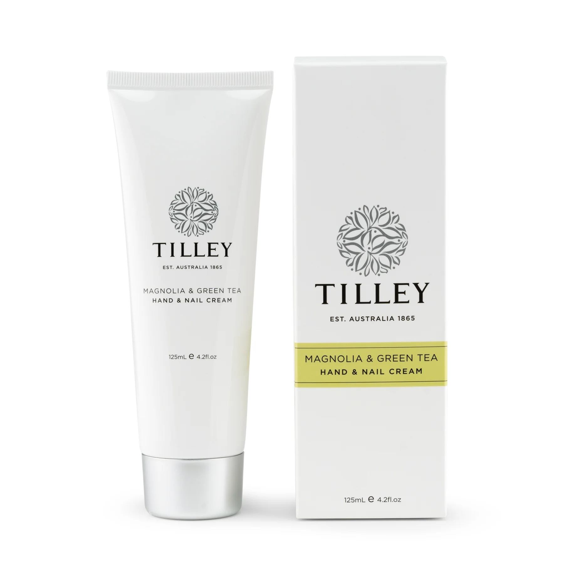Tilley Magnolia & Green Tea Deluxe Hand & Nail Cream 125ml