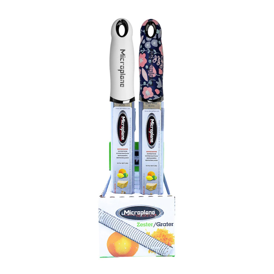 Microplane Zester Floral / White Assorted