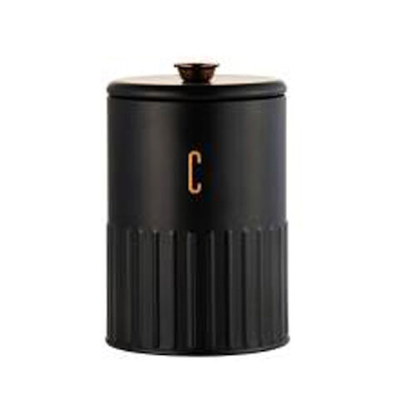 Maxwell Williams Astor Coffee Canister 11x17cm 1.35L Black-3