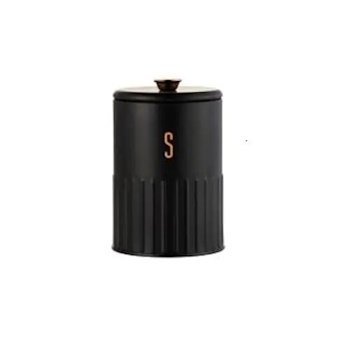 Maxwell & Williams Astor Sugar Canister 11x17cm 1.35L Black