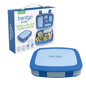 Bentgo Kids Leak-Proof Bento Lunch Box (Blue)