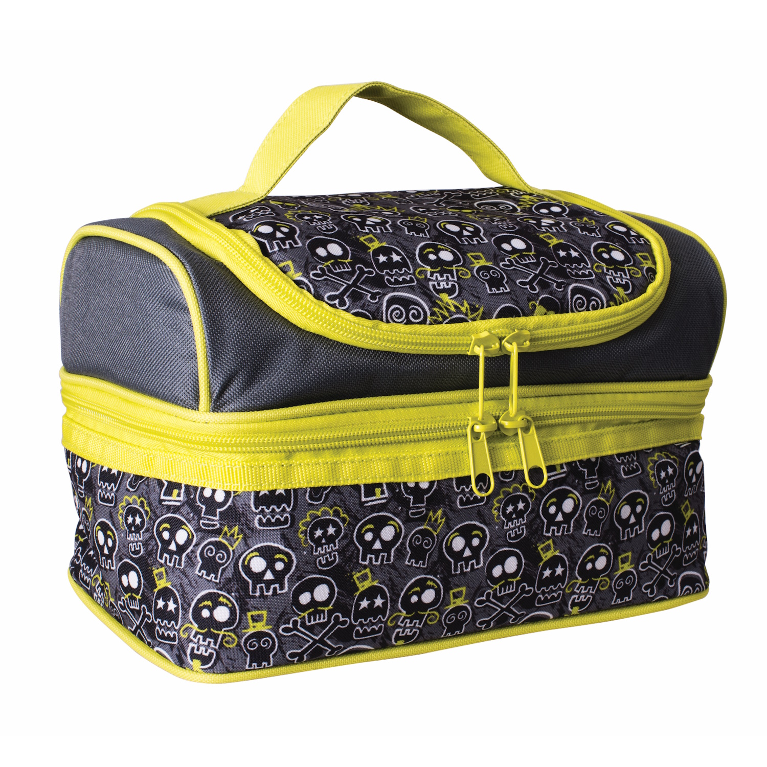 Avanti Yum Yum Double Decker Lunch Bag -Skull-3