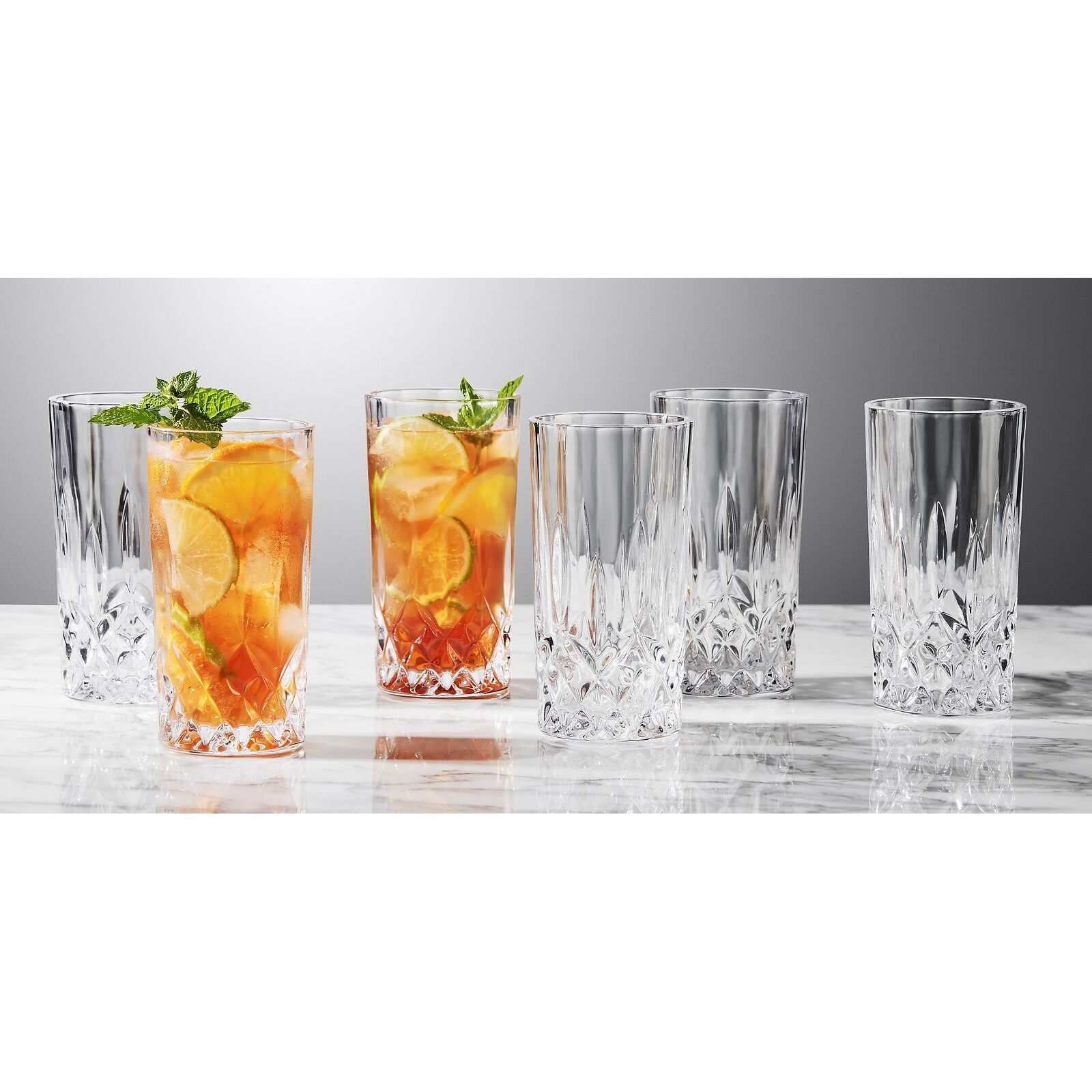 Maxwell & Williams Antrim Highball 380ML Set of 6 Gift Boxed-2