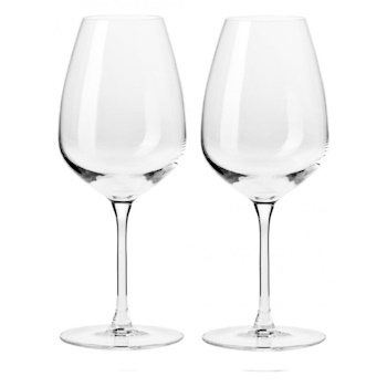 Krosno Duet Wine Glass 580ML Set of 2 Gift Boxed