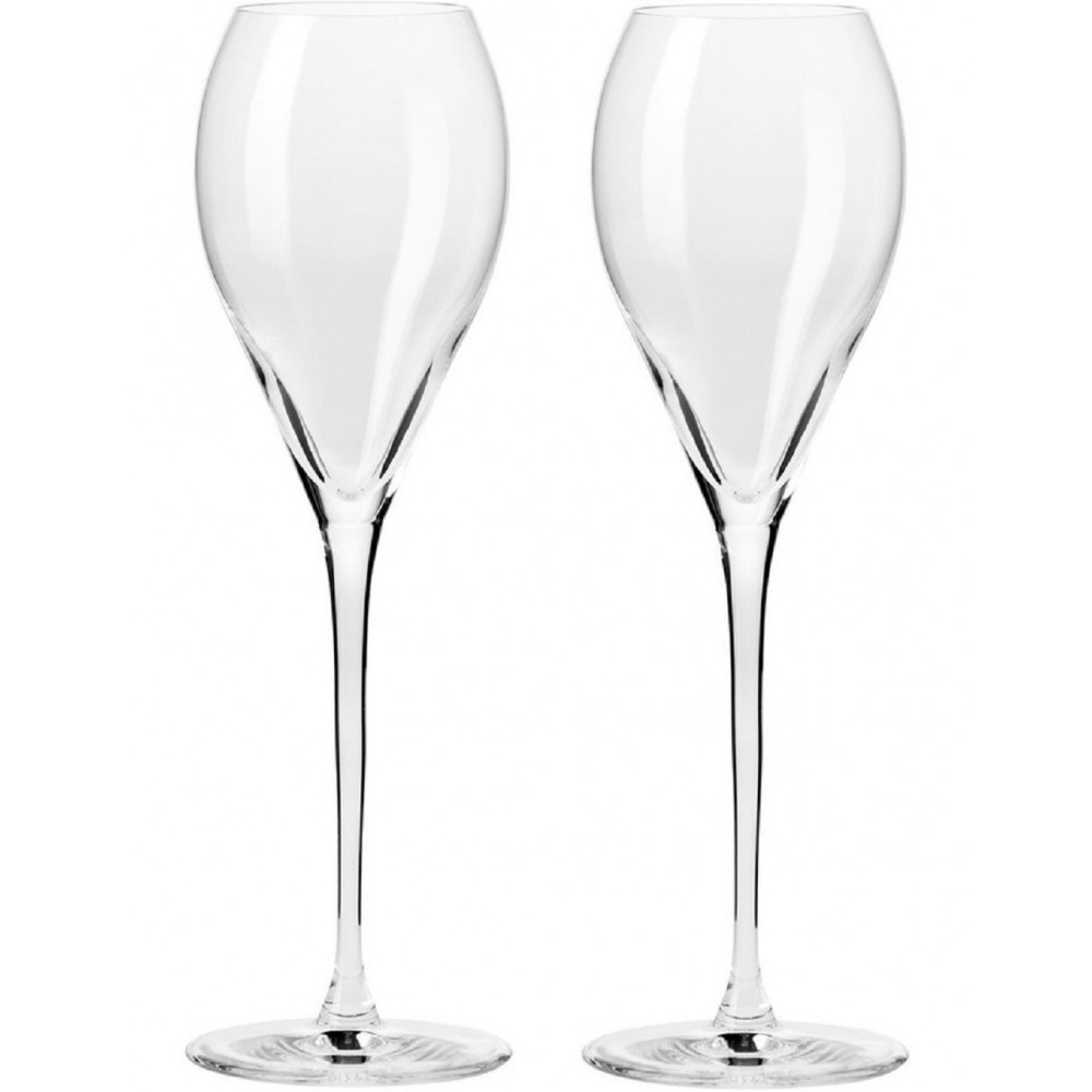 Krosno Duet Flute 225ML Set of 2 Gift Boxed-1